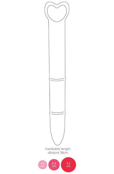 Silikon Vaginaldilatatoren 3er-Pack - Dilator-Set 6