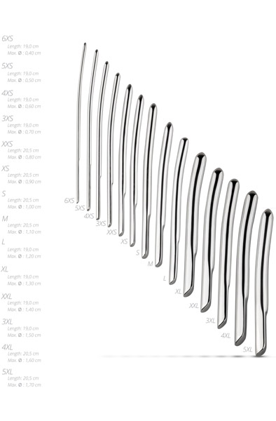 Sinner Gear Dilatatoren Einseitig 14-teiliges Set - Dilator-Set 2