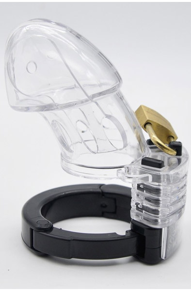 Slave4Master Edge Cock Cage Clear - Keuschheitskäfig 2