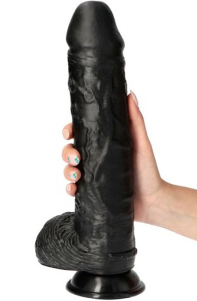 Spartaco Dildo Schwarz 32 cm - XL Dildo 1
