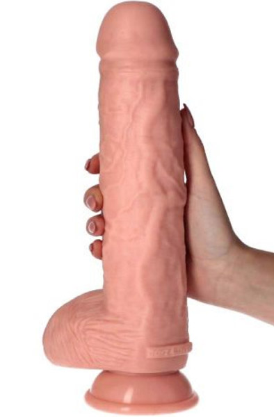 Spartaco Hautfarbener Dildo 32 cm - XL Dildo 1