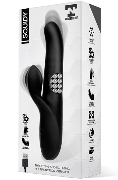 Squidy Stoß- und Rotationsvibrator - Rabbit-Vibrator 2