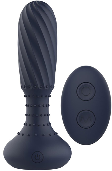 Startroopers Titan Vibrations-Analvibrator mit Fernbedienung - Vibrierender Analplug 1