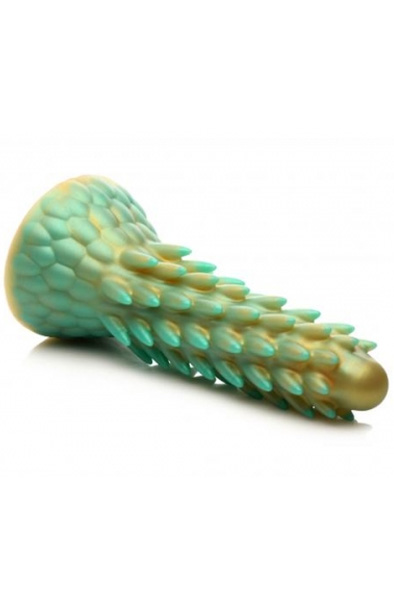 Stegosaurus Stacheliger Reptilien-Silikon-Dildo 19 cm - Monster-Dildo 2