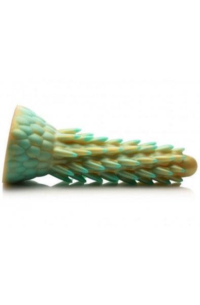 Stegosaurus Stacheliger Reptilien-Silikon-Dildo 19 cm - Monster-Dildo 3