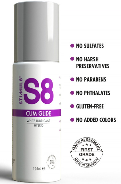Stimul8 Hybrid Cum Gleitgel 125ml - Künstliches Sperma 2