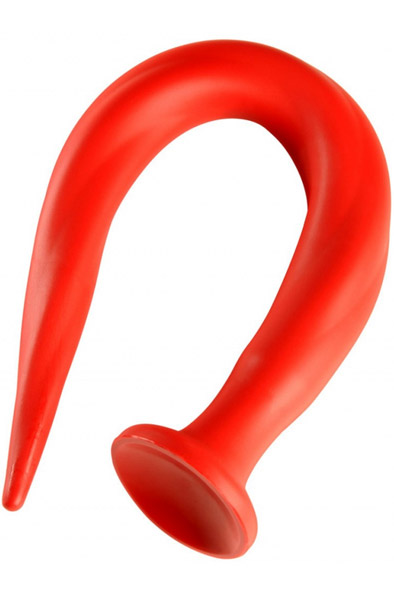 Stretch Wurm Langer Dildo Rot 50cm - Extra langer Anal-Dildo 2