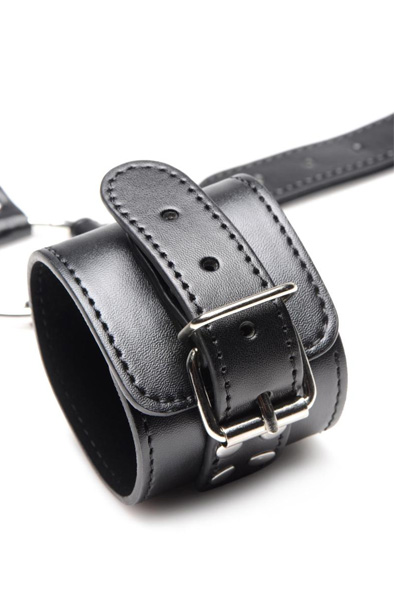 Strict Halsband mit Handschellen Fesselset - Handschellen & Halsketten 3