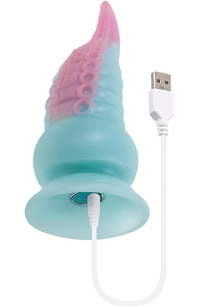 Stuck On You Vibrating Dildo 19 cm - Drachen-Dildo 2