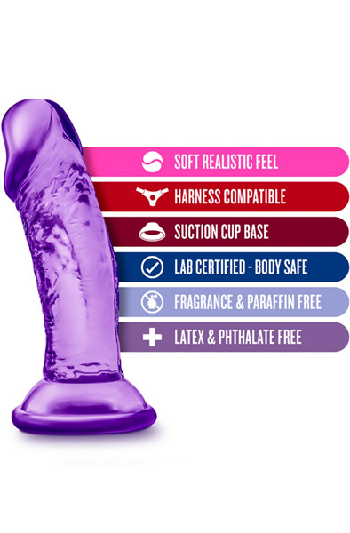 Sweet N Small Dildo Lila 11,4 cm - Dildo 2