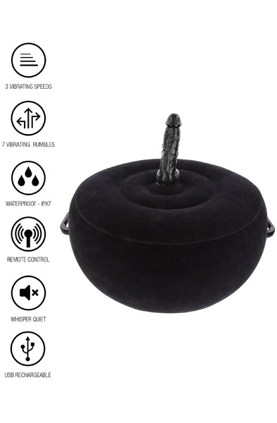 Taboom Aufblasbarer Ficksitz mit Fernbedienung - Dildo 2