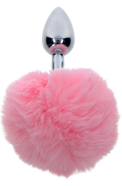 Taboom Hasenschwanz Buttplug Rosa - Analplug in Tierform 1