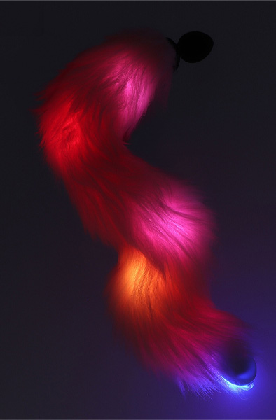 Taboom LED-Einhornschwanz & Buttplug - Analplug in Tierform 5