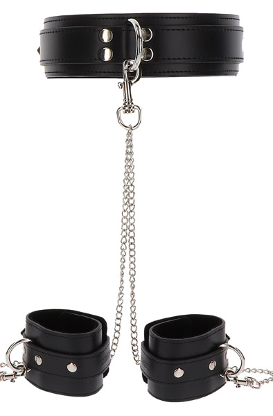 Taboom Schweres Halsband & Handfesseln - Halsbänder & Handschellen 1