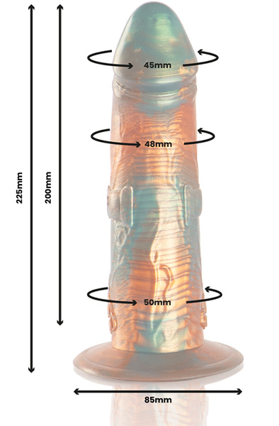 Talos Dildo der Kraft & Lust 22,5 cm - Drachen-Dildo 2