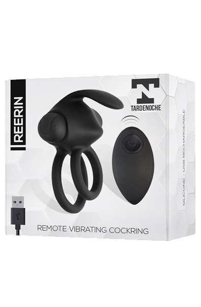 Tardenoche Reerin Doppelter Vibrationsring mit USB-Fernbedienung - Ferngesteuerter Penisring 2
