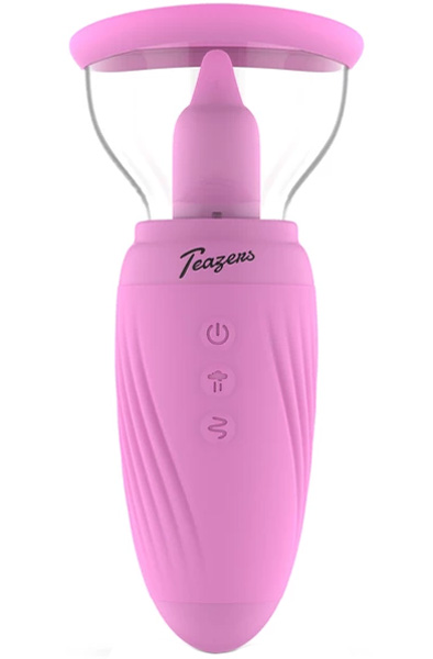 Teazers Saugnapf mit Klitorisvibrator - Vibrierende Klitorispumpe 2