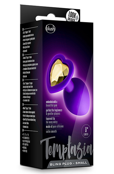 Temptasia Bling Plug Lila Klein - Analplug 2