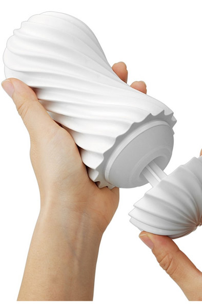Tenga Flex Seidig Weiß - Masturbator 3