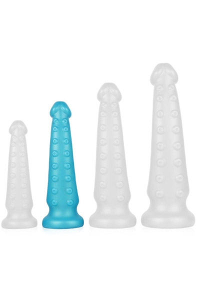 Tentakel Dildo Blau 26 cm - Monster-Dildo 1