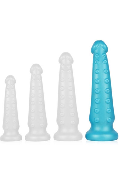 Tentakel Dildo Blau 33 cm - Monster-Dildo 1