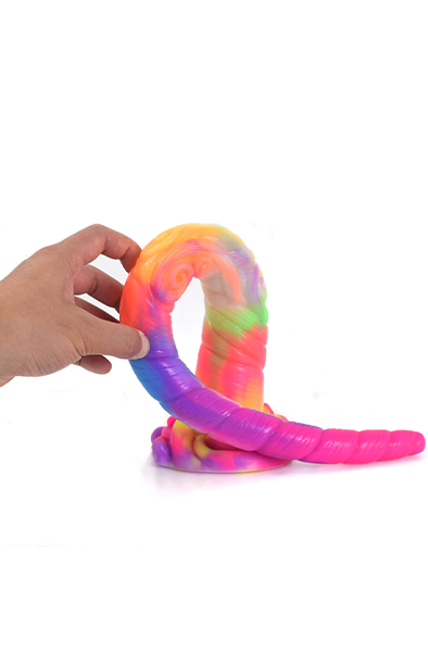 Tentakrux im Dunkeln Leuchtender Dildo 45,5 cm - Drachen-Dildo 4
