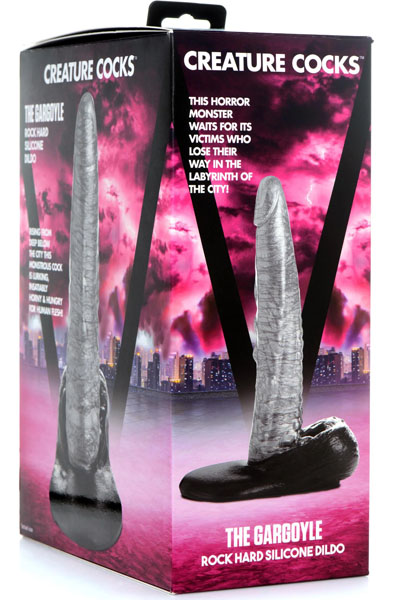 The Gargoyle steinharter Silikondildo 23,5 cm - Drachen-Dildo 6