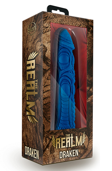 The Realm Draken Lock On Dildo Blau - Drachen-Dildo 2