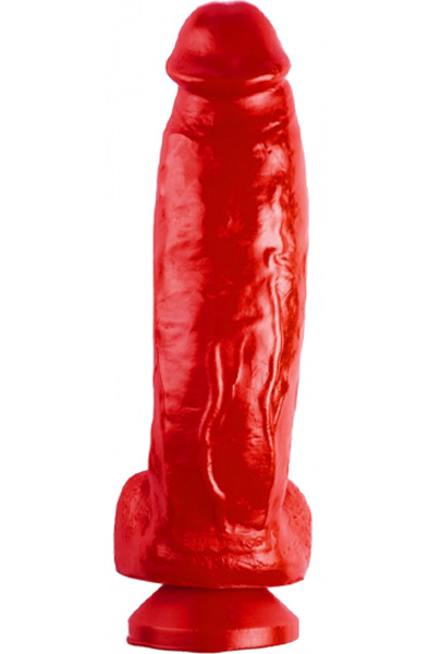 The Red Toys Rackham Dildo Red 27 cm - Dildo 2