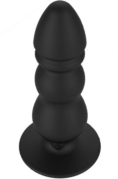 The Red Vibrating Shock Plug 13cm - Vibrierender Analplug 2