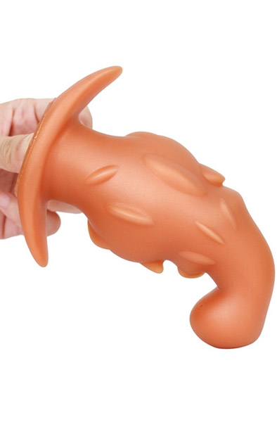 TheAssGasm BulbiSpin Silikon Plug L 17cm - XL Buttplug 2