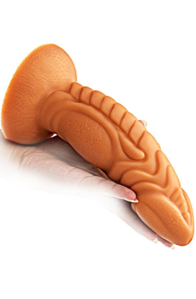 TheAssGasm Fishy Silikon-Dildo 20cm - Drachen-Dildo 2