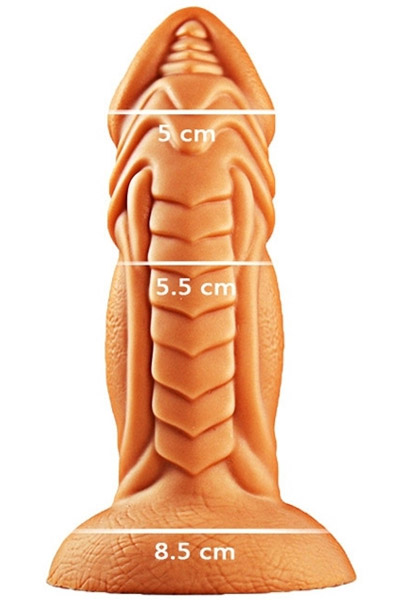 TheAssGasm Fishy Silikon-Dildo 20cm - Drachen-Dildo 3