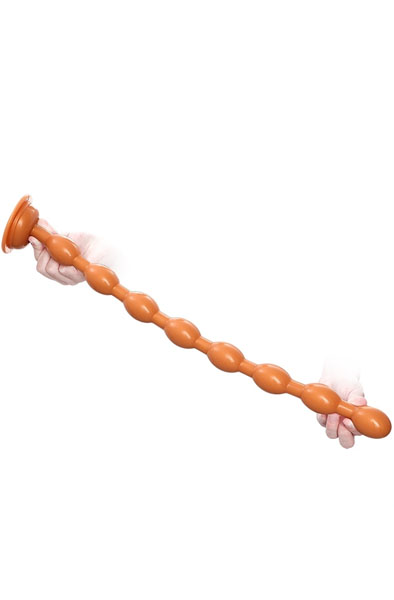 TheAssGasm Lange Perlenkette 50 cm - Extra langer Anal-Dildo 4