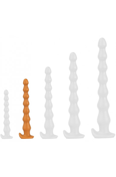 TheAssGasm Plug Long Chap Perlen 27 cm - Anal-Dildo 1