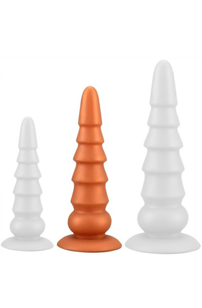 TheAssGasm Plug Pagode 25 cm - Extra dicker Analplug 1