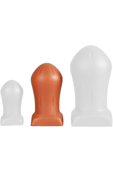 TheAssGasm Silikon Plug Poller M - Extra dicker Analplug 1