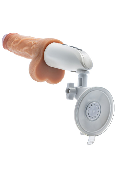 Thrusting vibrierender & wärmender Dildo 17,5 cm - Vibrierender Dildo 6