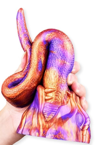 ToppedMonster Demoniak Dildo 36 cm - Drachen-Dildo 5