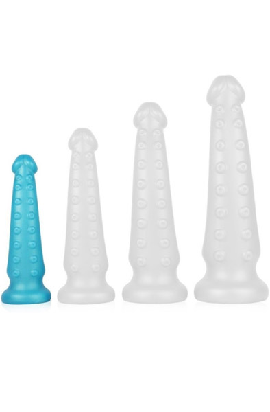 ToppedMonster Dildo Tentakel Blau S - Monster-Dildo 1