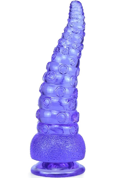 ToppedMonster Dildo Winkle Lila 23 cm - Monster-Dildo 2