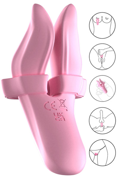 ToyJoy Blüte Erogener Zonen Stimulator - Finger-Vibrator 1