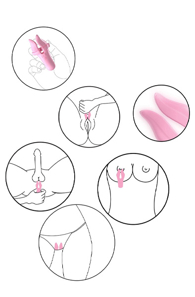 ToyJoy Blüte Erogener Zonen Stimulator - Finger-Vibrator 6