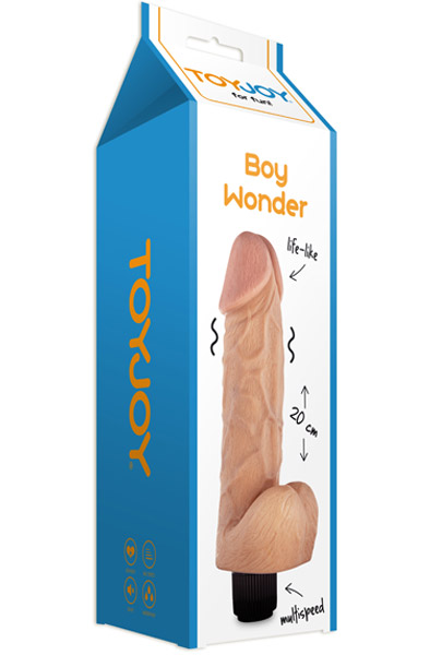 ToyJoy Boy Wonder Vibrator 20 cm - Vibrierender Dildo 2