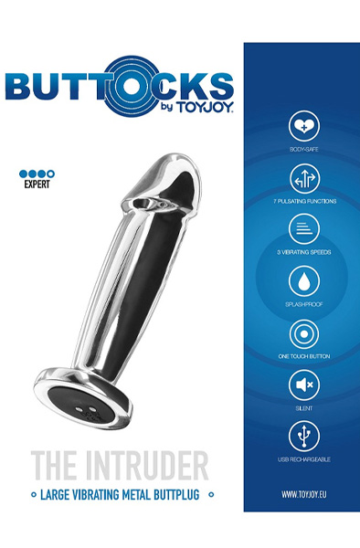 ToyJoy Der Eindringling Vibrationsplug - Vibrierender Analplug 3