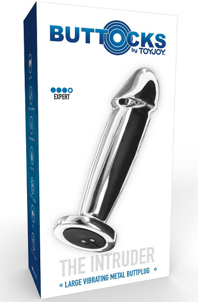 ToyJoy Der Eindringling Vibrationsplug - Vibrierender Analplug 5