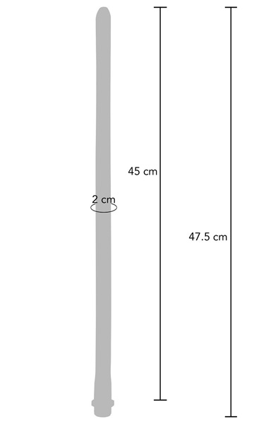 ToyJoy Der Gusher Anal-Dusche 47,5 cm - Duschdüse 7