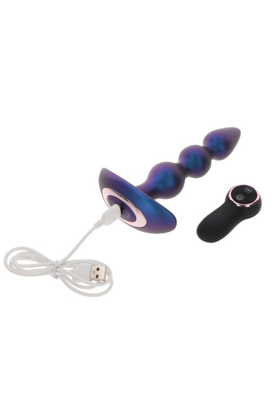 ToyJoy Der kühne Perlen-Vibrations-Analplug - Vibrierender Analplug 3