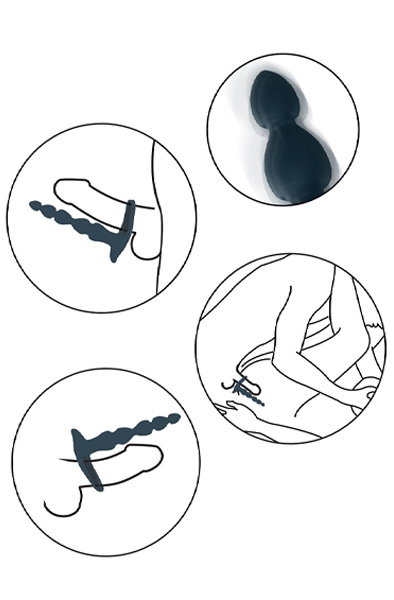 ToyJoy Elixer Vibrations-Doppelpenetrator - Doppel-Penetrator 5
