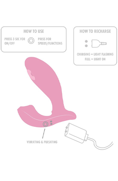 ToyJoy Flamengo pulsierender G-Punkt Vibrator - G-Punkt-Vibrator 5